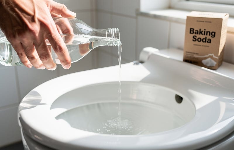 Technique 2 : le duo bicarbonate de soude et vinaigre blanc